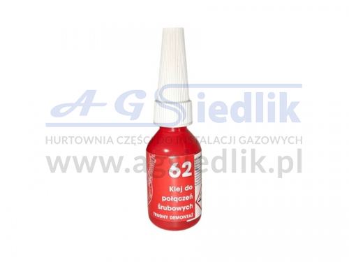 Klej do gwintów anarobowy KL 62 mocny - 10 ml